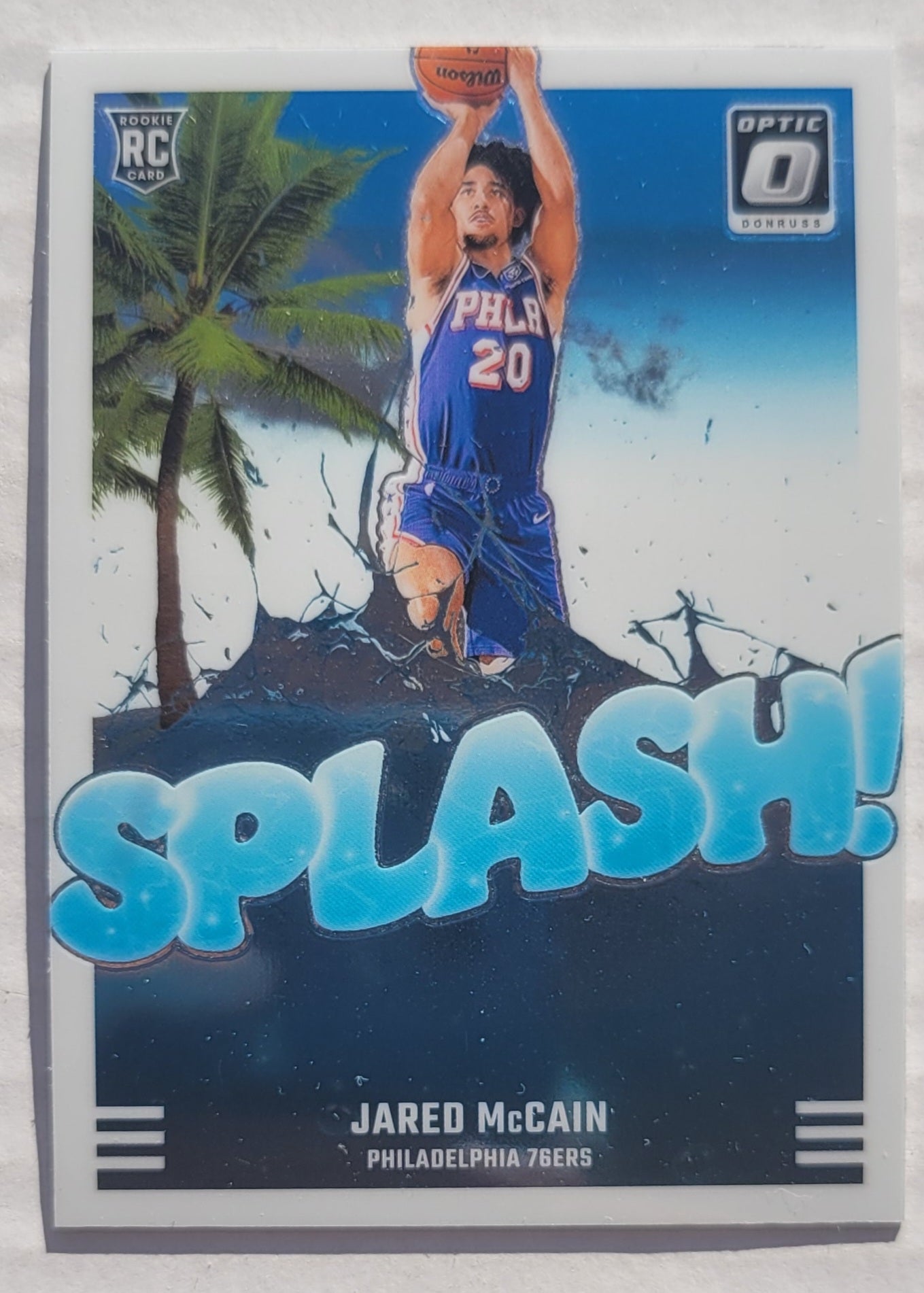 Jared McCain - 2024-25 Donruss Optic Splash! #3
