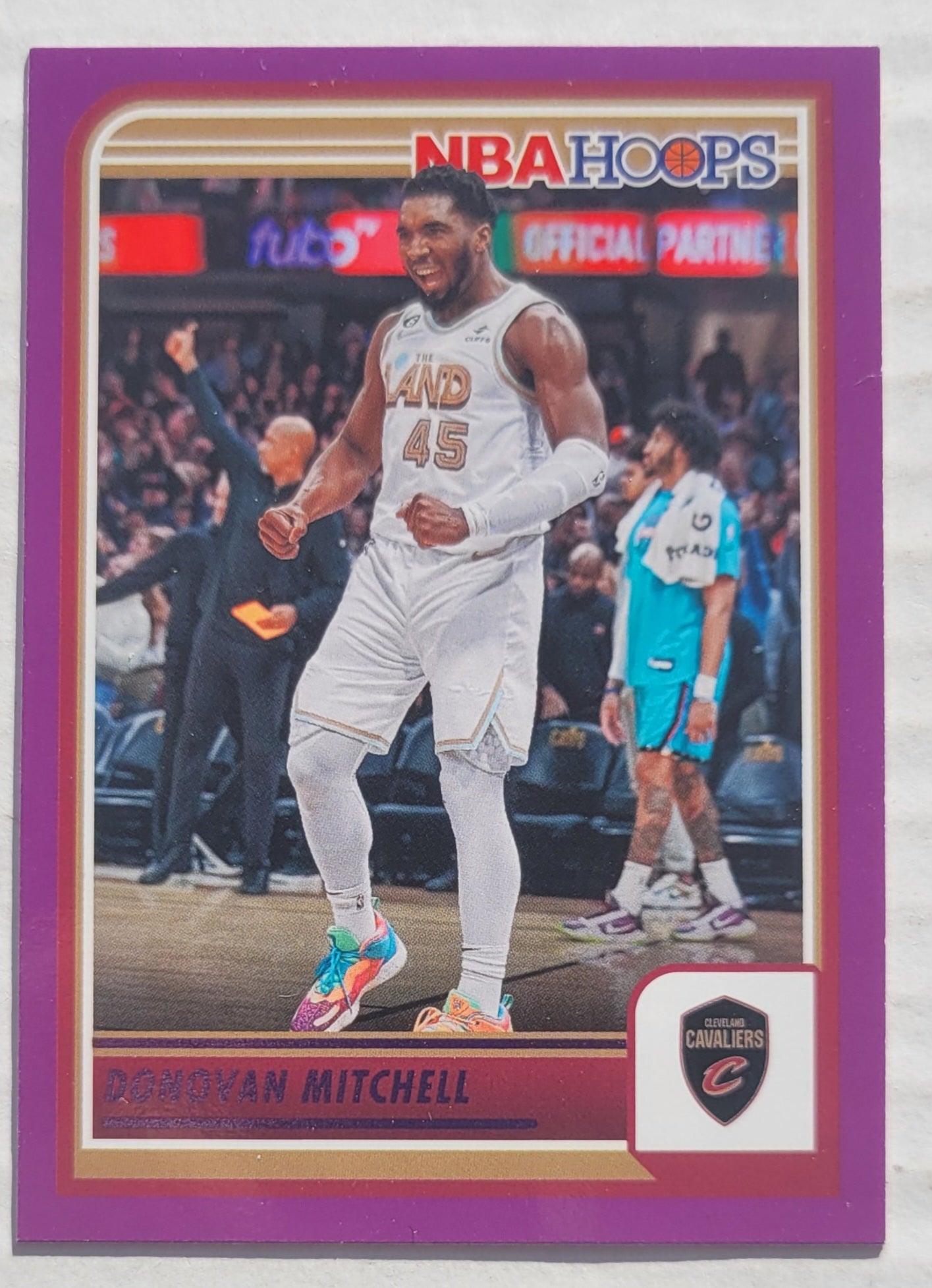Donovan Mitchell - 2023-24 Hoops Purple #149