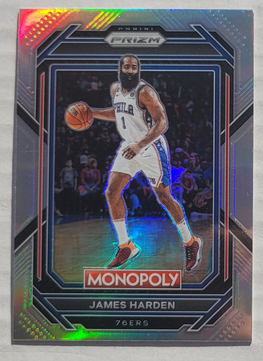 James Harden - 2022-23 Panini Prizm Monopoly Silver #68