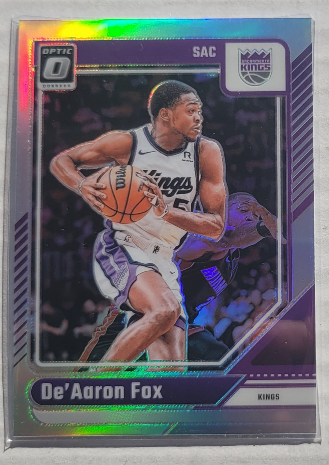 De'Aaron Fox - 2024-25 Donruss Optic Holo #219