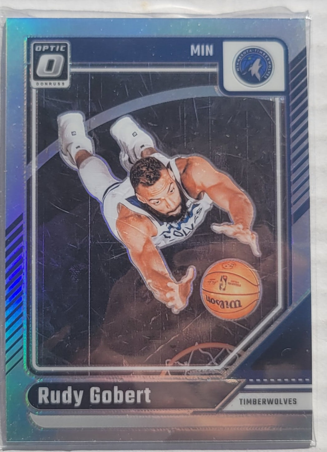 Rudy Gobert - 2024-25 Donruss Optic Holo #222