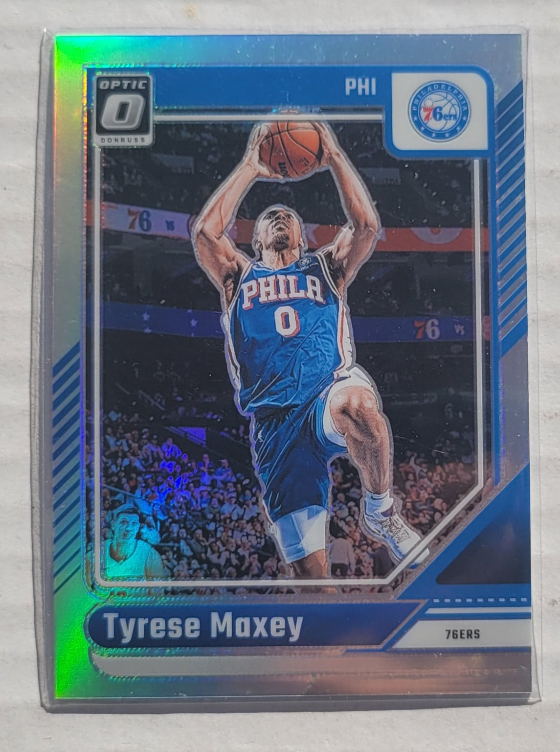 Tyrese Maxey - 2024-25 Donruss Optic Holo #135