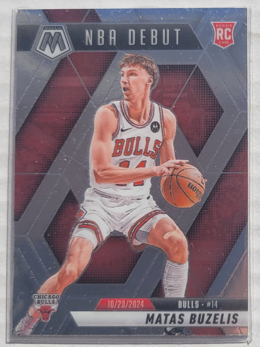 Matas Buzelis - 2024-25 Panini Mosaic #257 NBA Debut RC