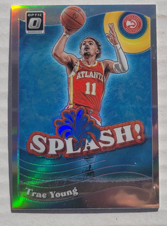 Trae Young - 2023-24 Donruss Optic Splash Holo #1
