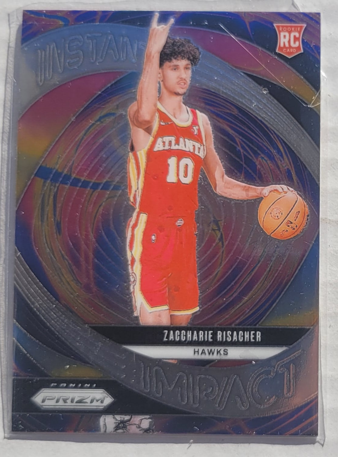 Zaccharie Risacher - 2024-25 Panini Prizm Instant Impact #21