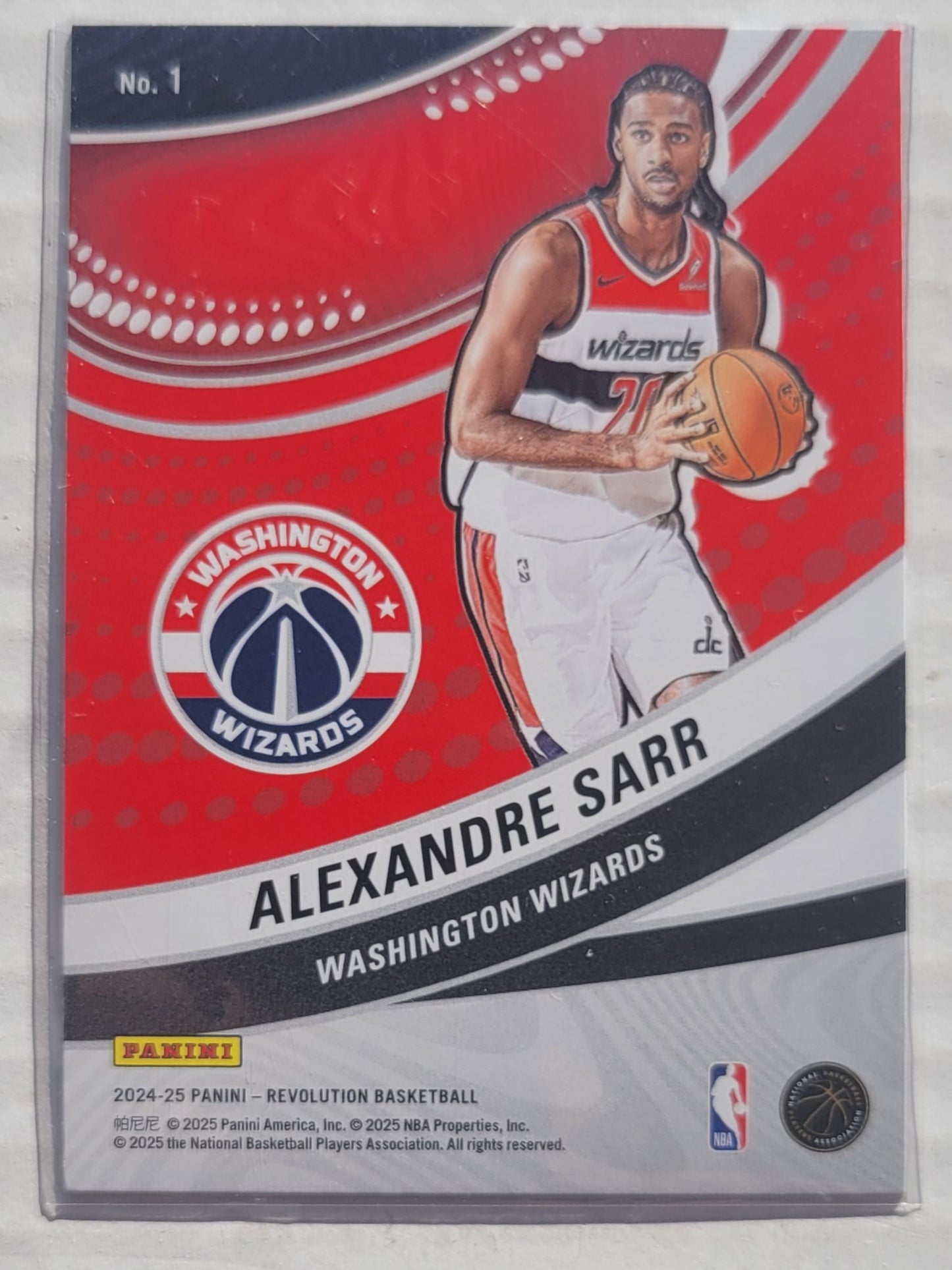 Alexandre Sarr - 2024-25 Panini Revolution Vortex #1