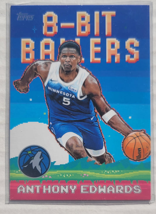 Anthony Edwards - 2025-26 Topps 8-Bit Ballers #8B18
