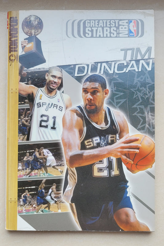 Tim Duncan - Greatest Stars of the NBA - Manga