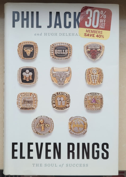 Phil Jackson - Eleven Rings (hard cover)