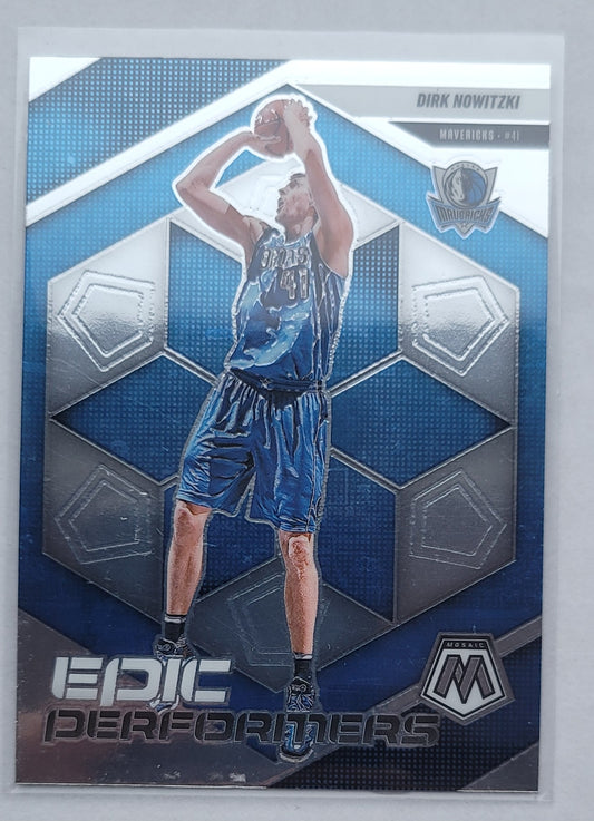 Dirk Nowitzki - 2024-25 Panini Mosaic Epic Performers #18