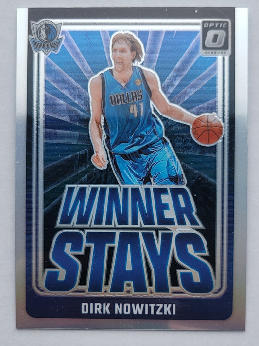 Dirk Nowitzki - 2024-25 Donruss Optic Winner Stays Holo #13