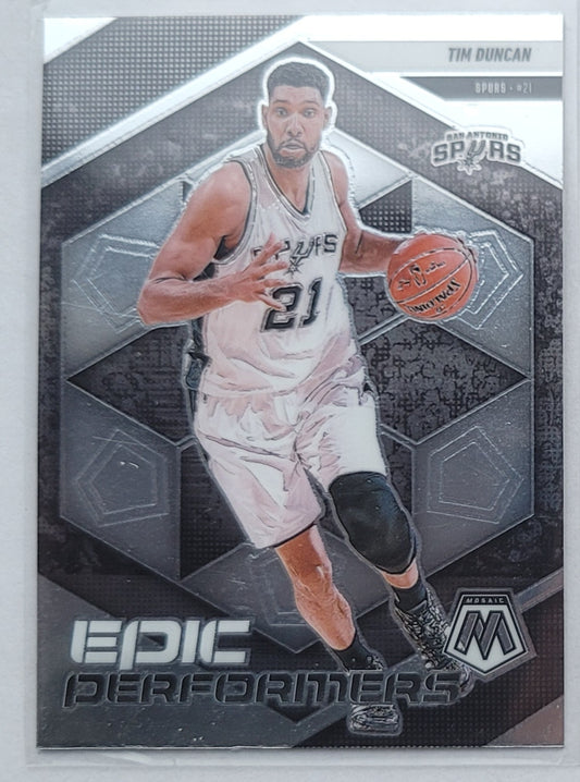 Tim Duncan - 2024-25 Panini Mosaic Epic Performers #19