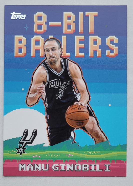 Manu Ginobili - 2025-26 Topps 8-Bit Ballers #8B29