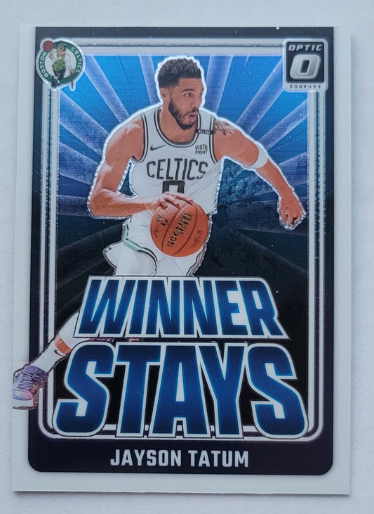 Jayson Tatum - 2024-25 Donruss Optic Winner Stays #2