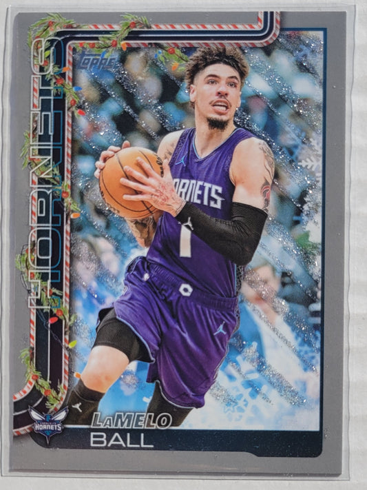 LaMelo Ball - 2025-26 Topps Holiday Glitter Holiday #H53