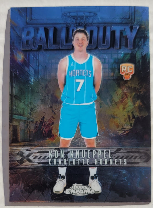 Kon Knueppel - 2025-26 Topps Chrome Ball of Duty #BD23