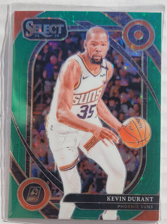 Kevin Durant - 2024-25 Select Green Stars Prizms #242