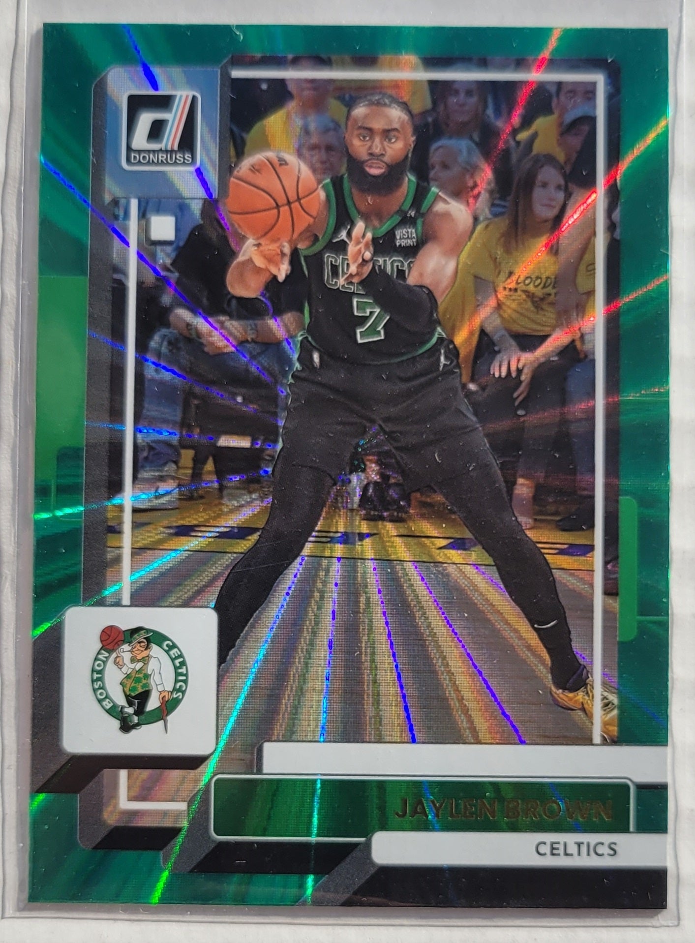 Jaylen Brown - 2022-23 Donruss Holo Green Laser #2