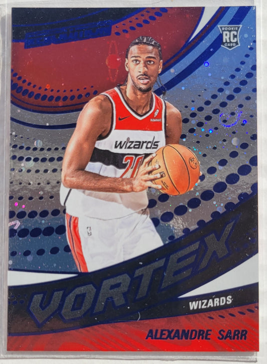 Alexandre Sarr - 2024-25 Panini Revolution Vortex Blue Cosmo #1 - 015/285