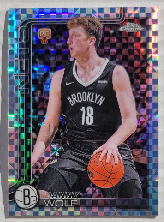 Danny Wolf - 2025-26 Topps Chrome X-Fractors #277 RC