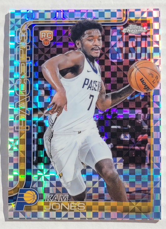 Kam Jones - 2025-26 Topps Chrome X-Fractors #289 RC