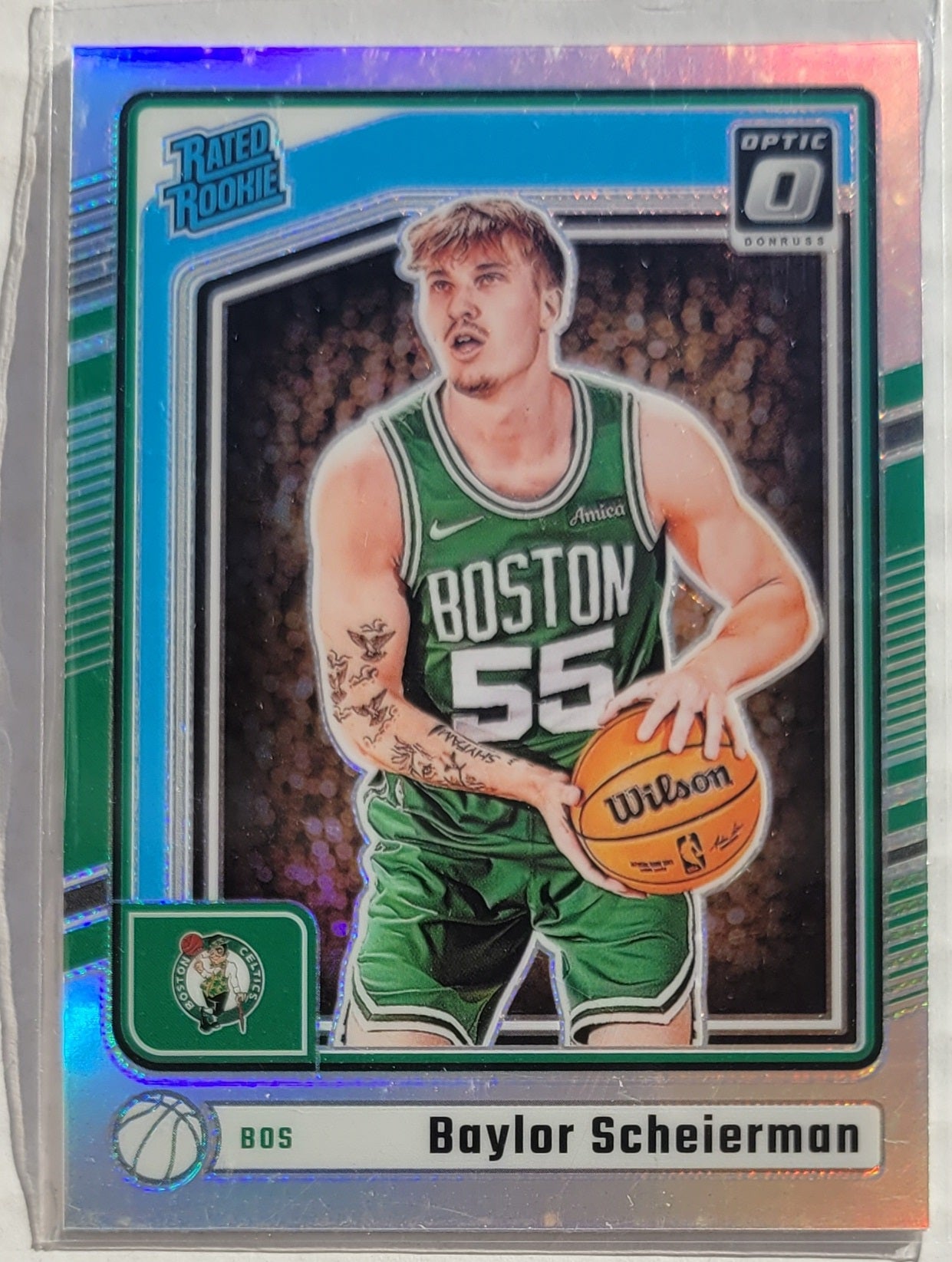 Baylor Scheierman - 2024-25 Donruss Optic Holo #263 RR RC