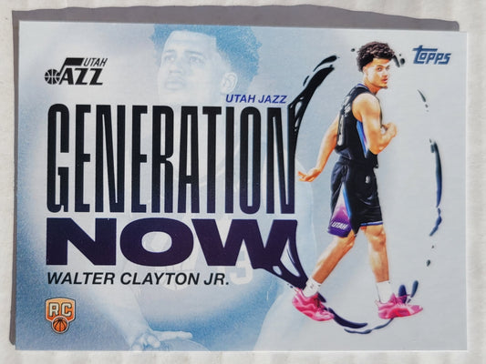 Walter Clayton Jr. - 2025-26 Topps Generation Now #GN18