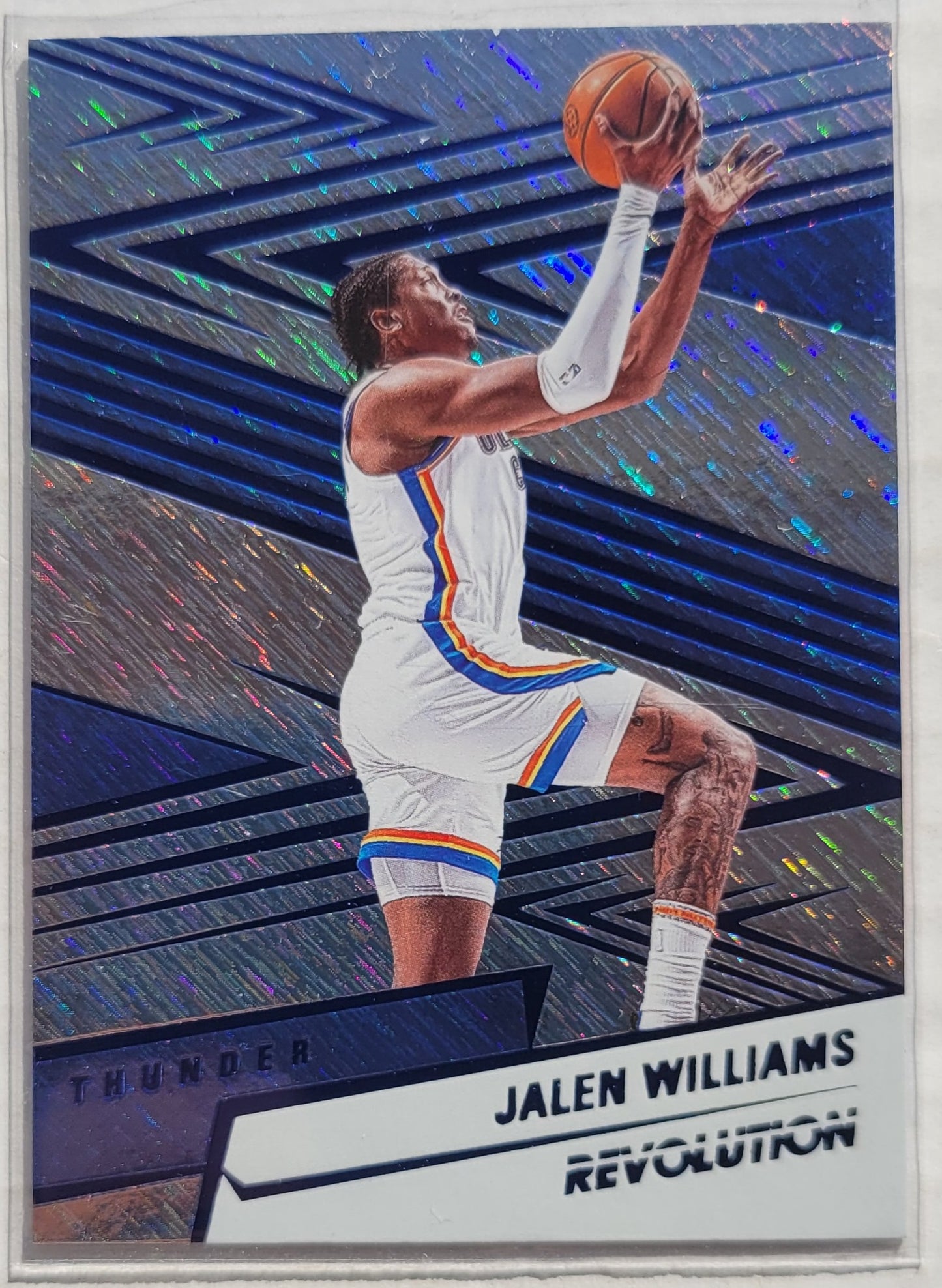 Jalen Williams - 2024-25 Panini Revolution Blue Storm #55