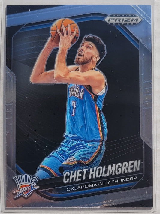 Chet Holmgren - 2024-25 Panini Prizm Black #173
