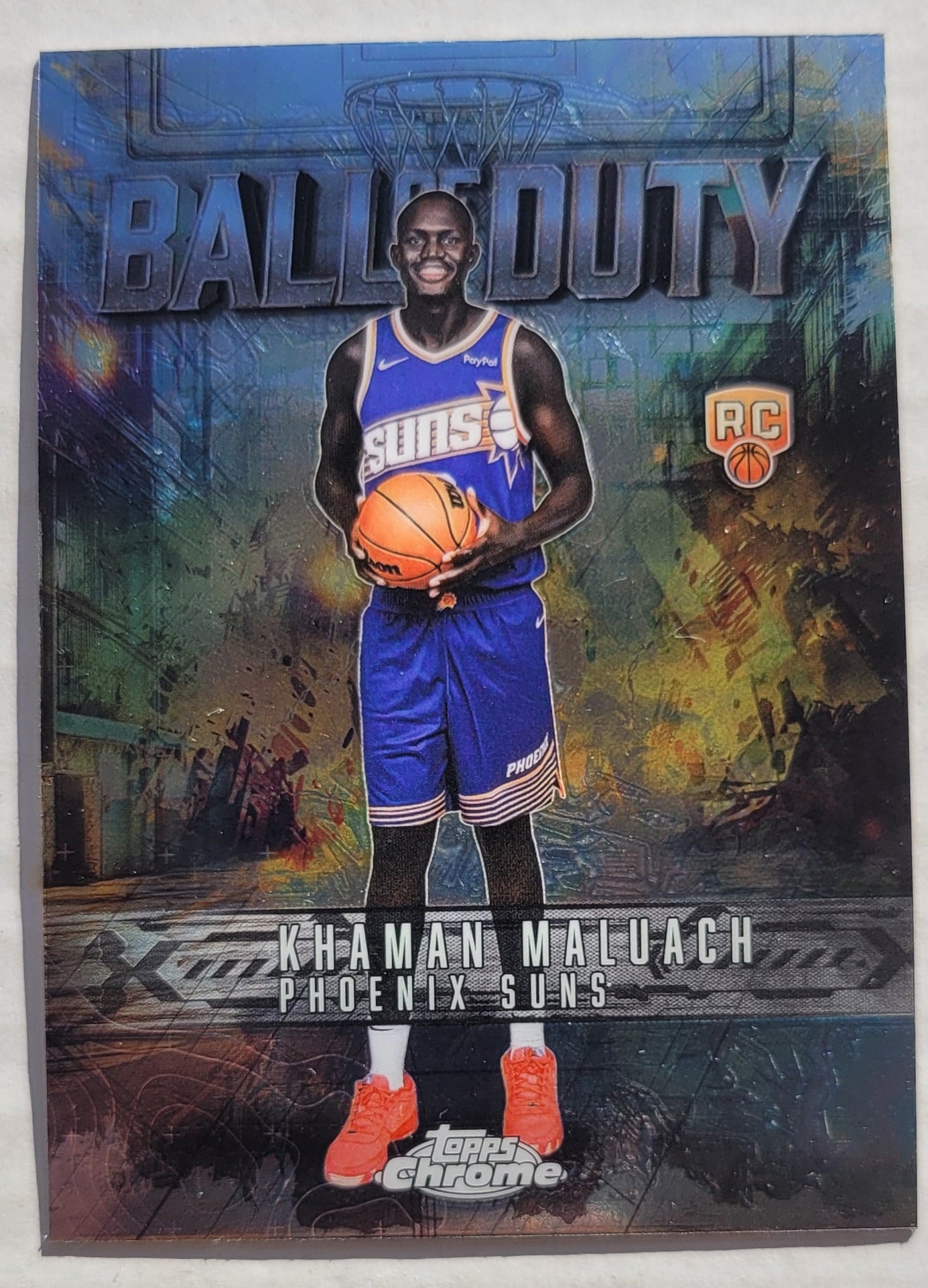 Khaman Maluach - 2025-26 Topps Chrome Ball of Duty #BD25