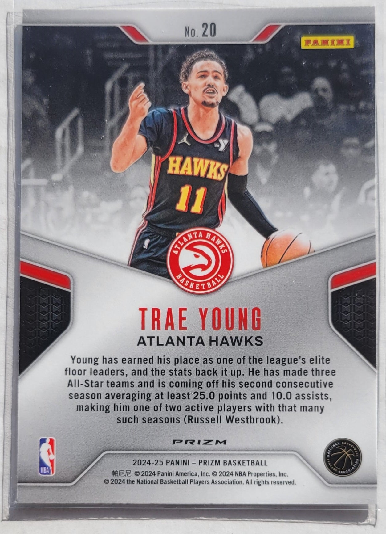 Trae Young - 2024-25 Panini Prizm Dominance Prizms Green #20