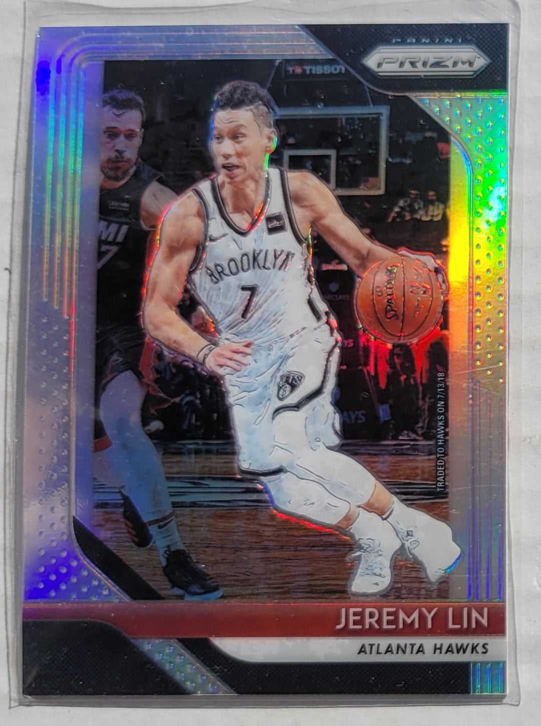 Jeremy Lin - 2018-19 Panini Prizm Prizms Silver #8