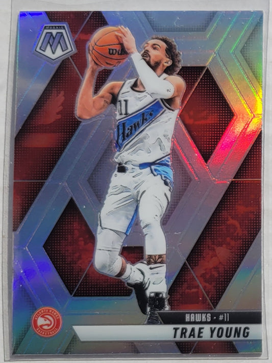 Trae Young - 2024-25 Panini Mosaic Silver #110