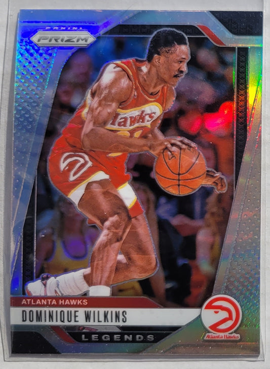 Dominique Wilkins - 2024-25 Panini Prizm Prizms Silver #282
