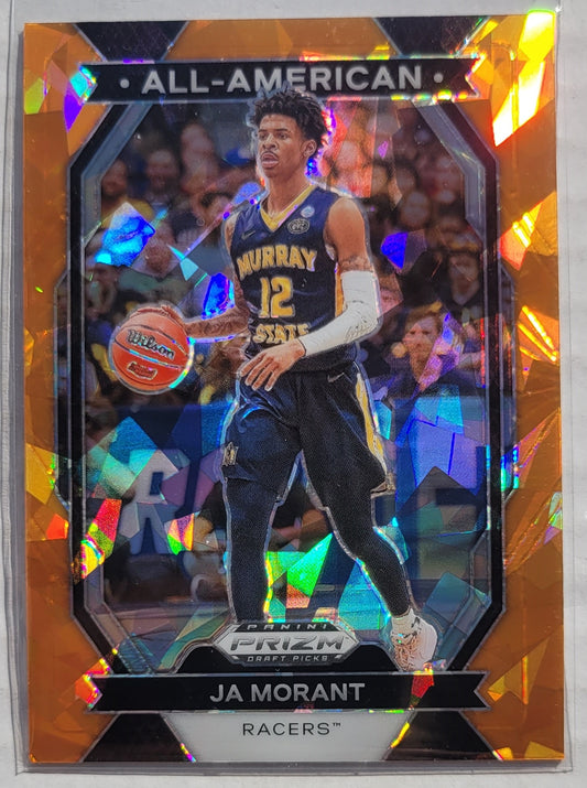 Ja Morant - 2024-25 Panini Prizm Draft Picks All-American Prizms Orange Ice #14