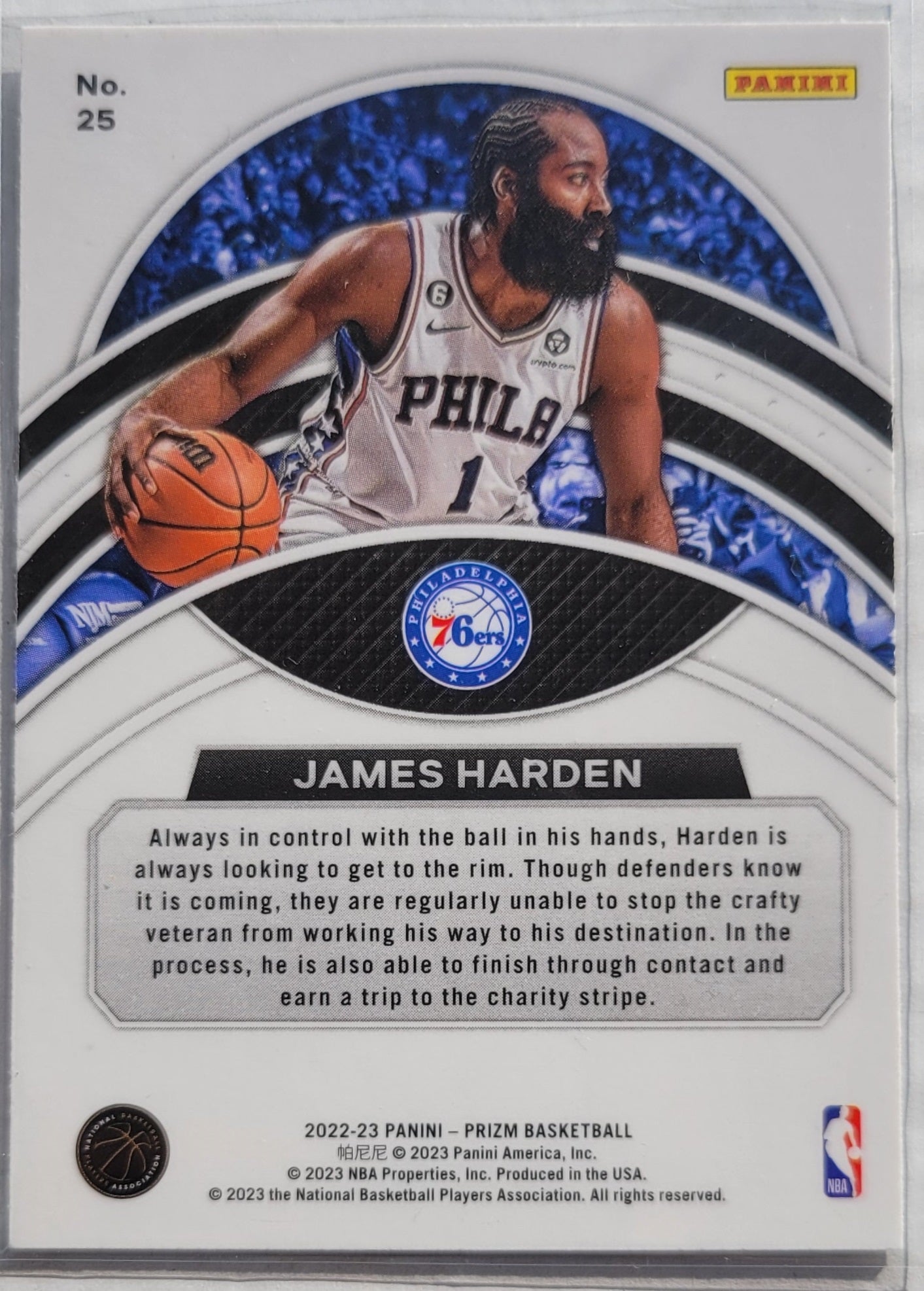 James Harden - 2022-23 Panini Prizm Dominance #25