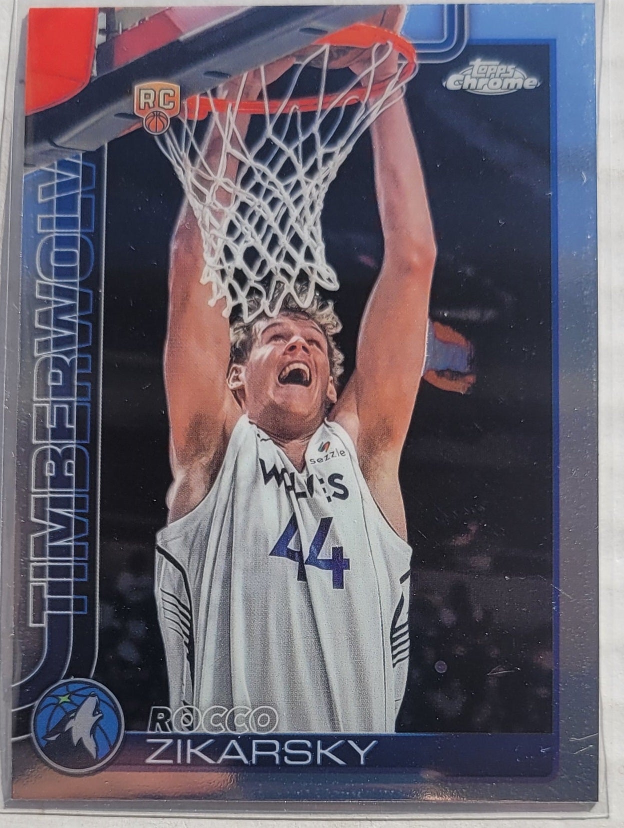 Rocco Zikarsky - 2025-26 Topps Chrome #296 RC