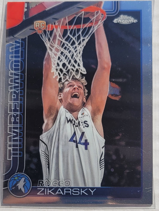 Rocco Zikarsky - 2025-26 Topps Chrome #296 RC