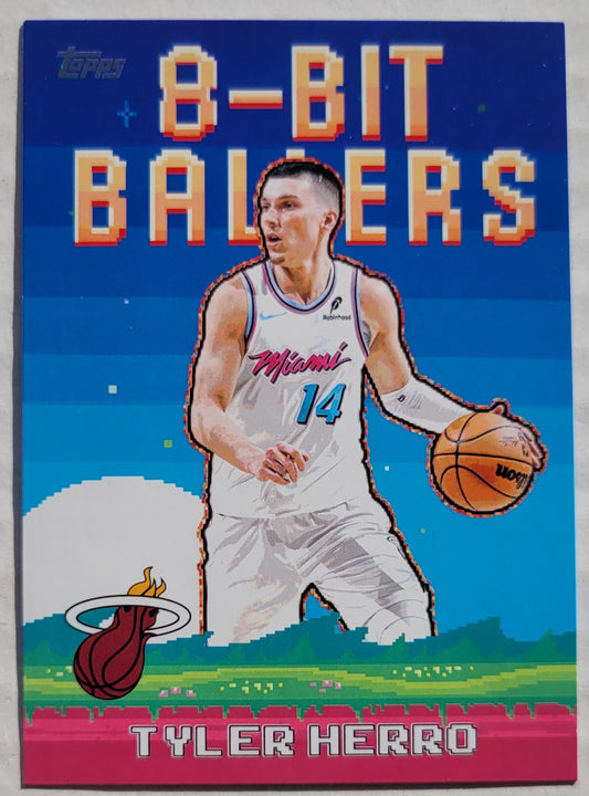 Tyler Herro - 2025-26 Topps 8-Bit Ballers #8B2