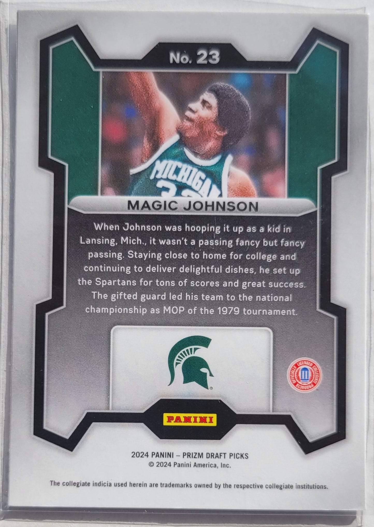 Magic Johnson - 2024-25 Panini Prizm Draft Picks #23