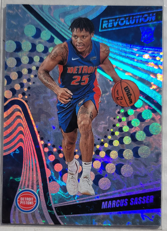 Marcus Sasser - 2023-24 Panini Revolution Avalanche #126 RC
