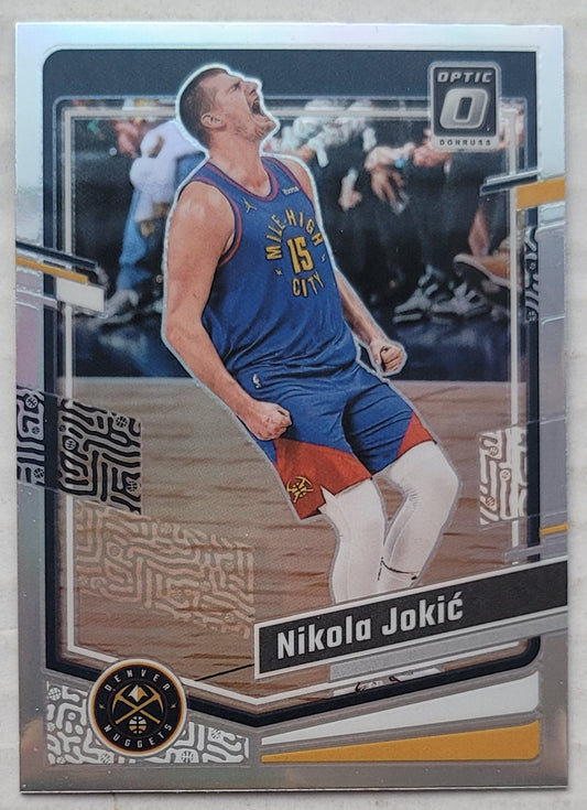 Nikola Jokic - 2023-24 Donruss Optic Holo #19