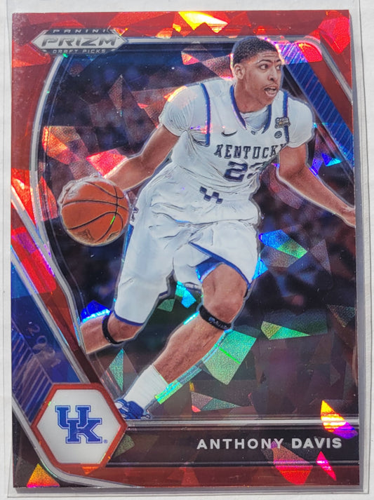 Anthony Davis - 2021-22 Panini Prizm Draft Picks Prizms Red Ice #58