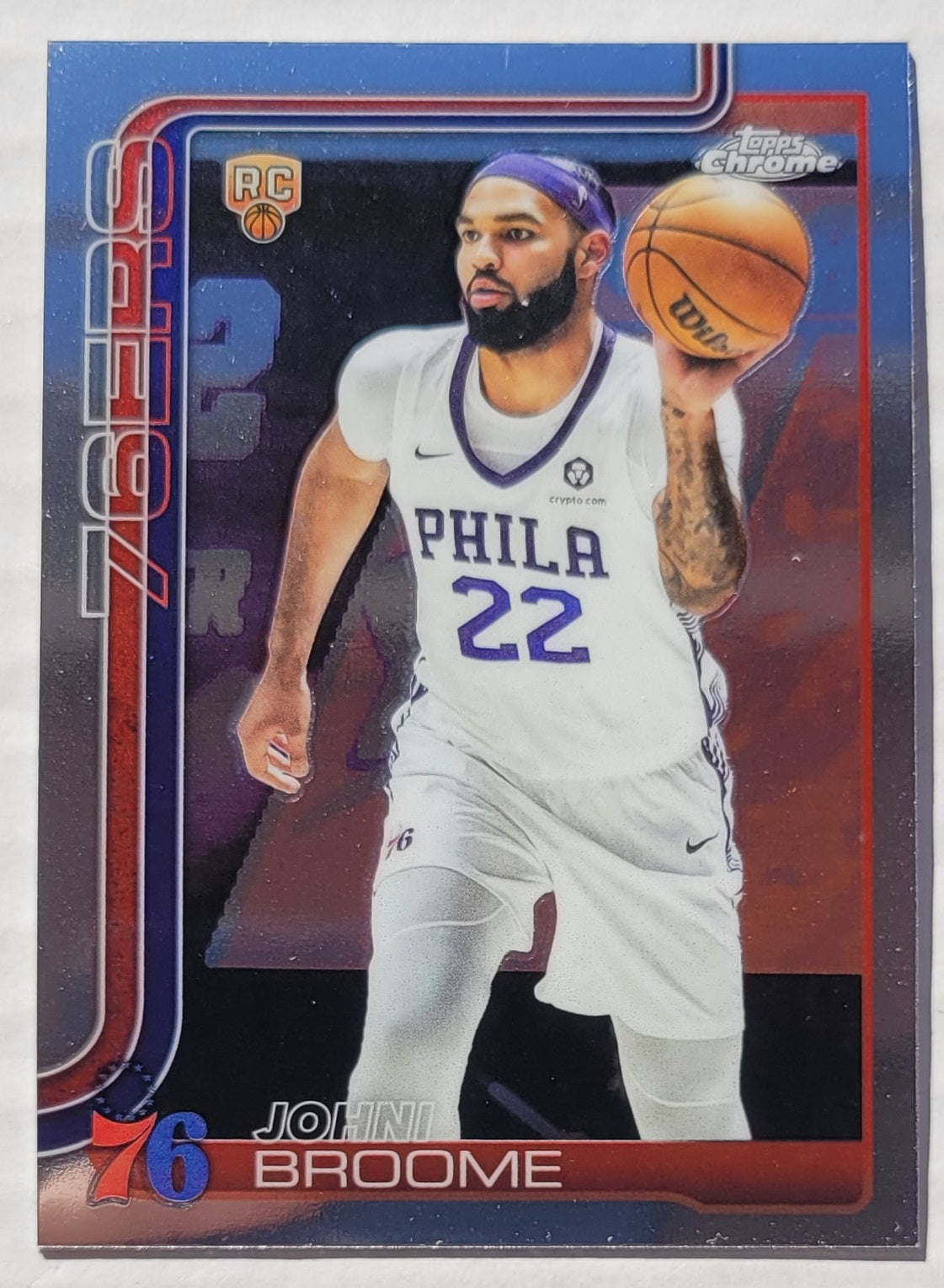 Johni Broome - 2025-26 Topps Chrome #285 RC