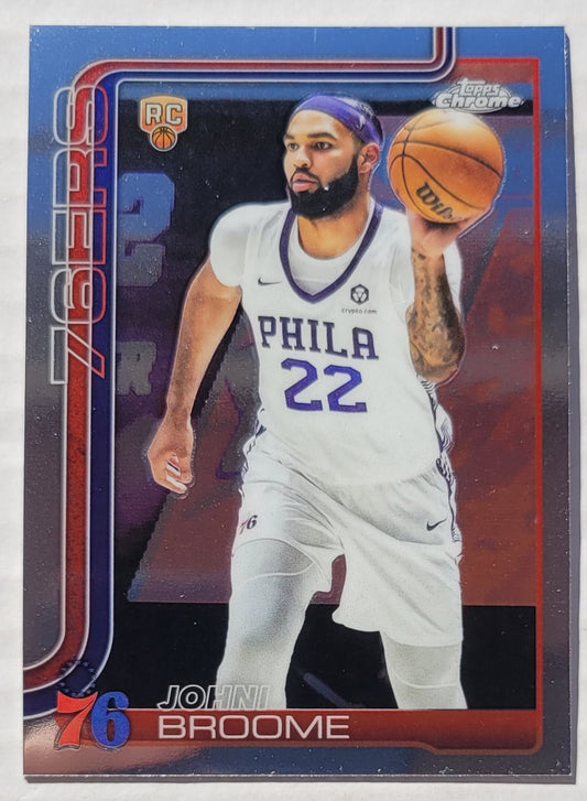 Johni Broome - 2025-26 Topps Chrome #285 RC