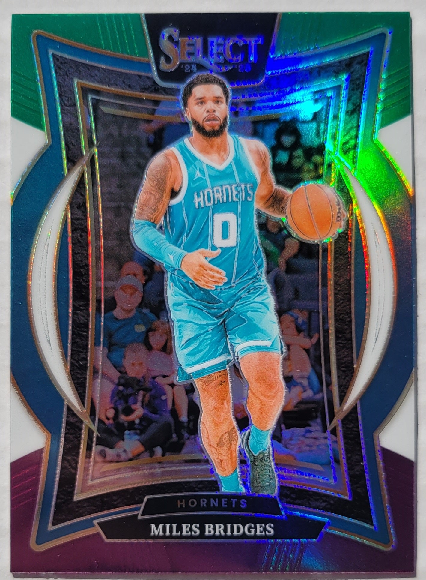 Miles Bridges - 2024-25 Select Green White Purple Prizms #8