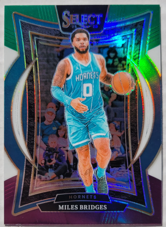 Miles Bridges - 2024-25 Select Green White Purple Prizms #8