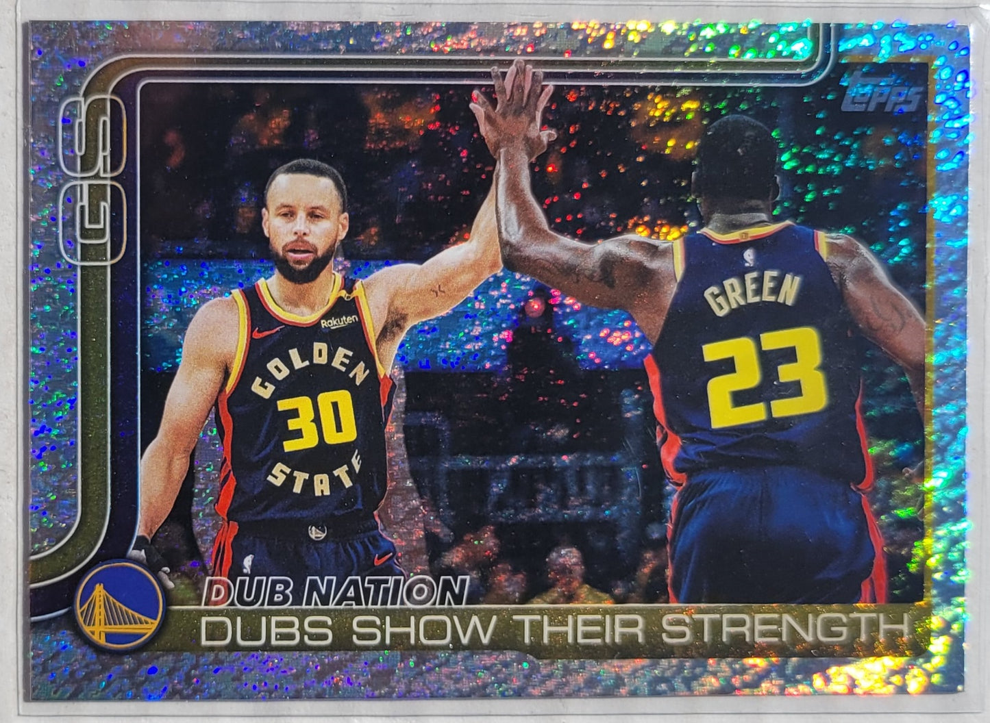 Stephen Curry / Draymond Green - 2025-26 Topps Holo Foil #291 Dubs Nation