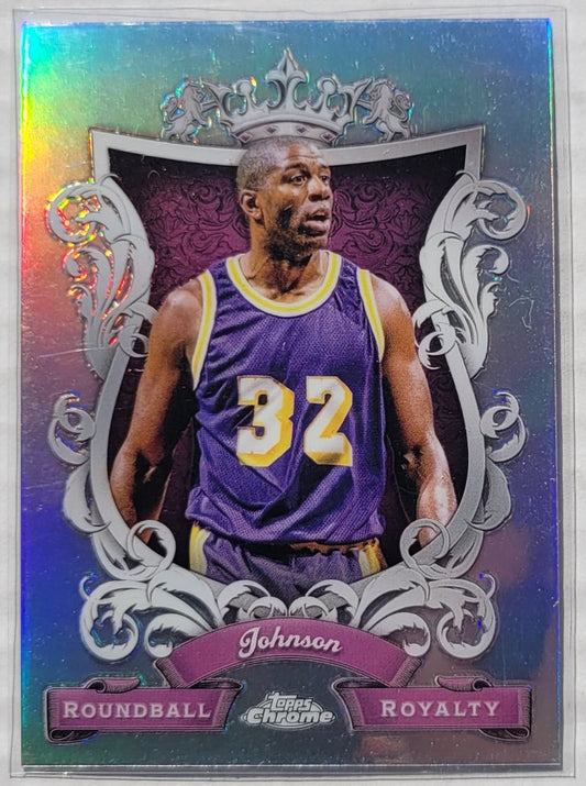 Magic Johnson - 2023-24 Topps Chrome Roundball Royalty #RR5
