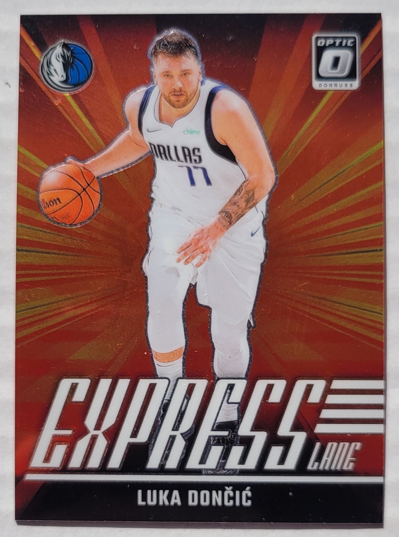 Luka Doncic - 2024-25 Donruss Optic Express Lane #6